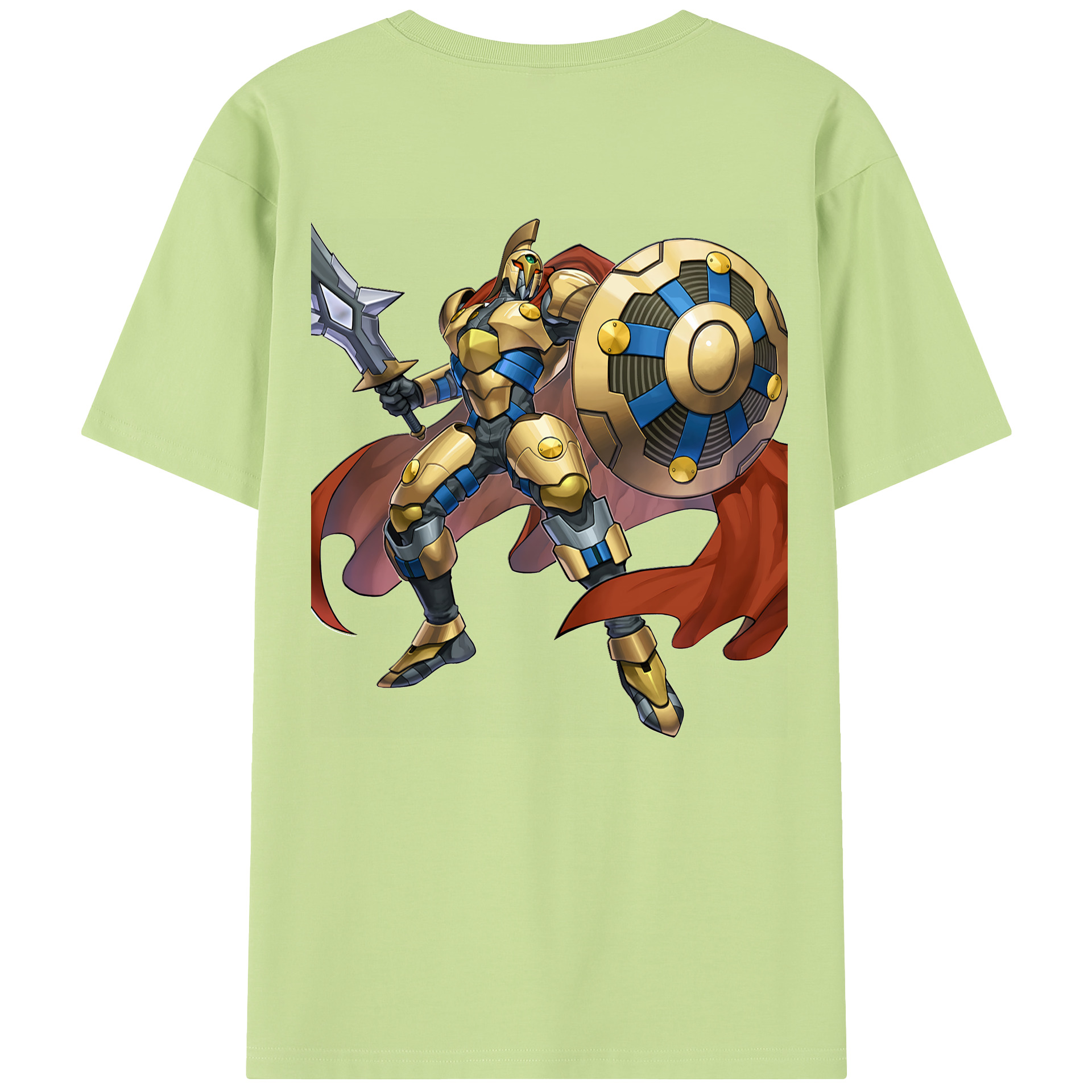 （画像用） 遊☆戯☆王 Yu-Gi-Oh! 綿100％半袖Tシャツ（背面プリント）